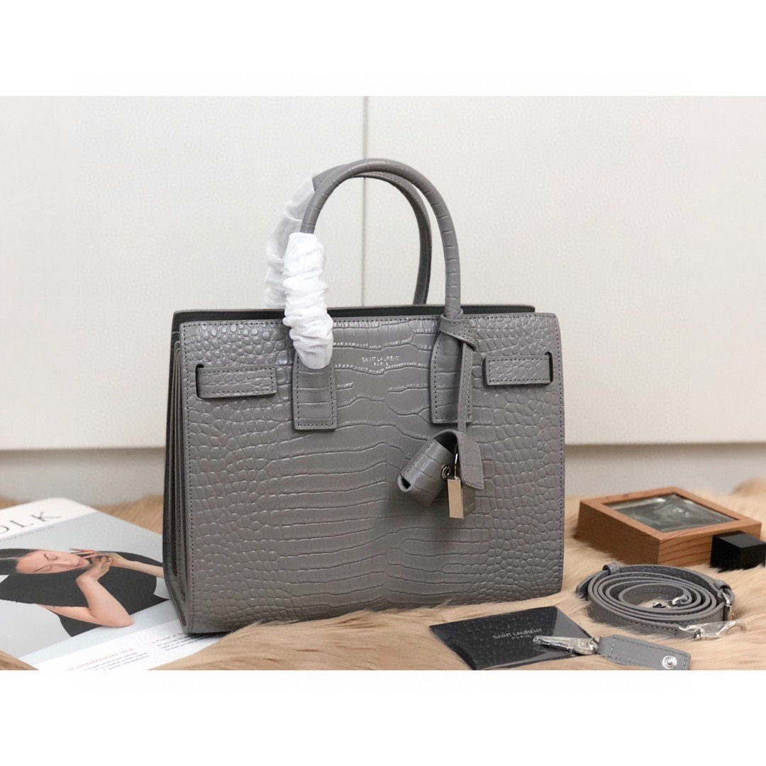 GLAMI Sac De Jour Small In-Gray For Women 12.5in/32cm YSL