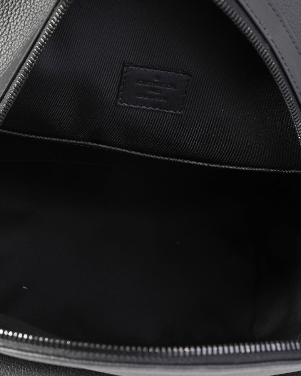Louis Vuitton Black Aerogram Leather New Backpack