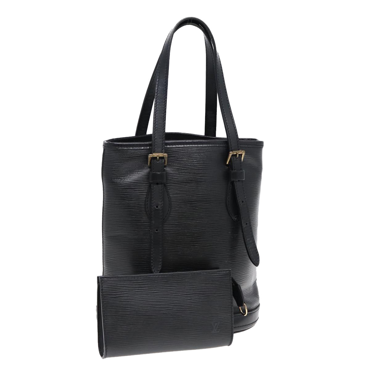 Louis Vuitton Bucket  Leather Shoulder Bag