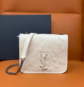 GLAMI Niki Wallets On Chain White For Women 7.5in/19cm