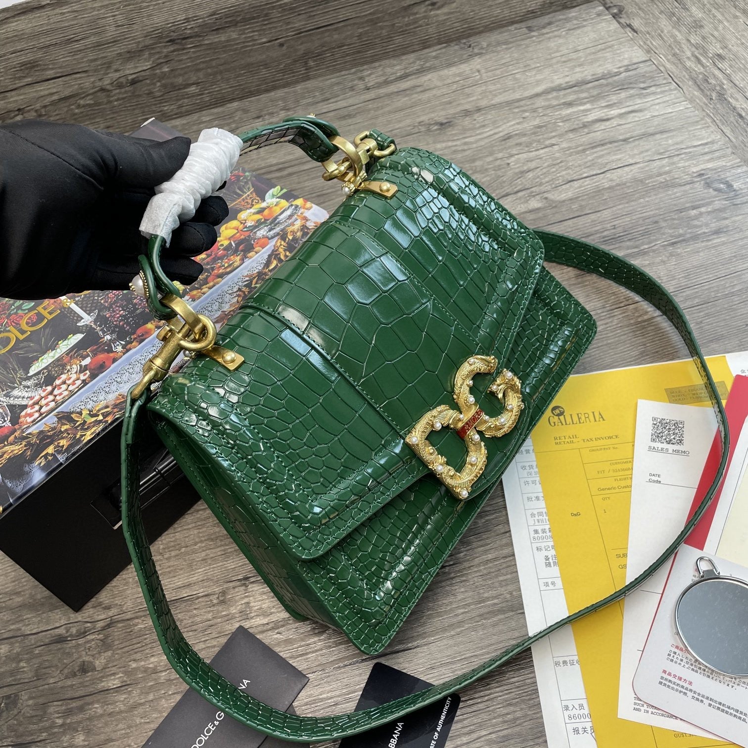 GLAMI Print GLAMI Girls BagÃ‚Â Green For Women 10.6in/27cm GLAMI