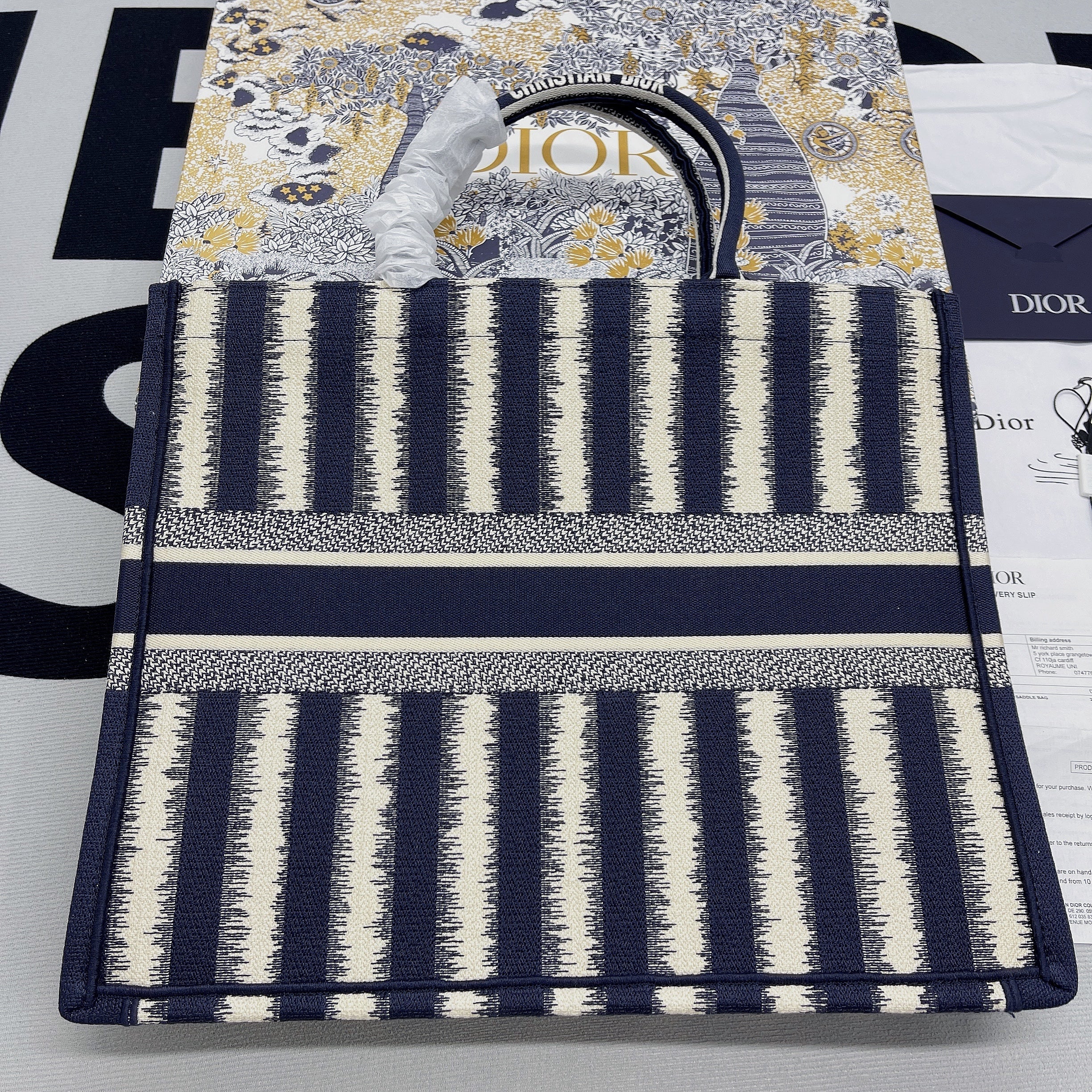 GLAMI Large Book Tote Blue, For Women, WomenÃ¢â‚¬â„¢s Handbags 16.5in/42cm CD