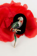Broche "perroquet"
