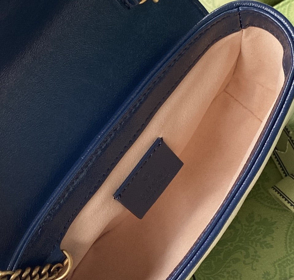 Glami Marmont Super Mini Bag White For Women 6in/16cm Glami