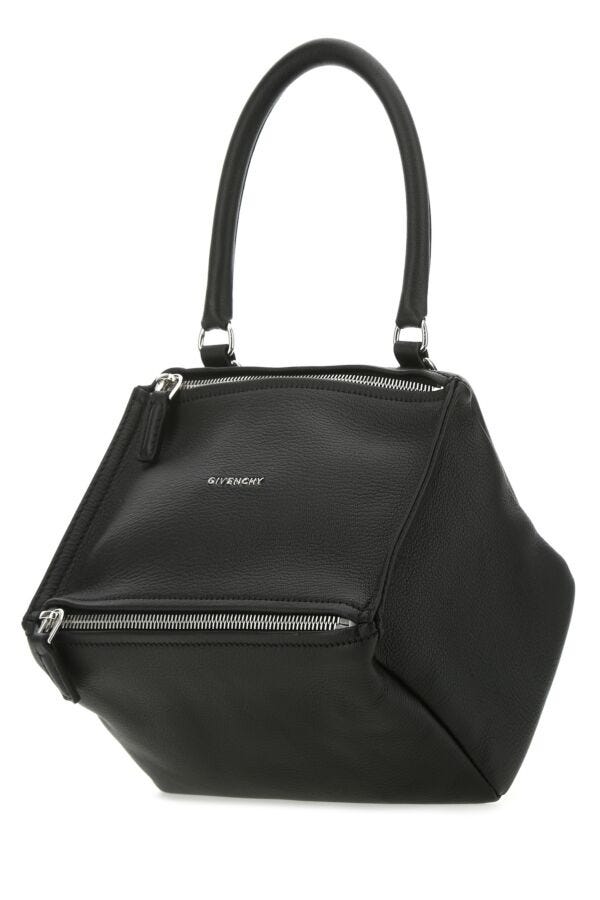 Givenchy Woman Black Leather Small Pandora Handbag