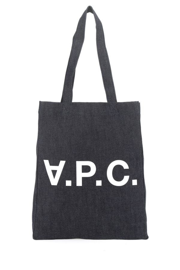 A.P.C. Man Denim Shoulder Bag