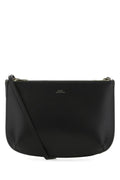 A.P.C. Woman Black Leather Sarah Crossbody Bag