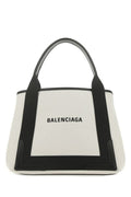 Balenciaga Woman Two-Tone Canvas Handbag