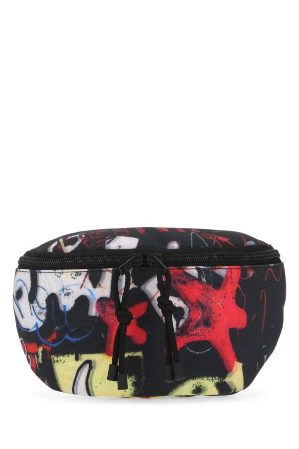 Vetements Unisex Printed Nylon Belt Bag