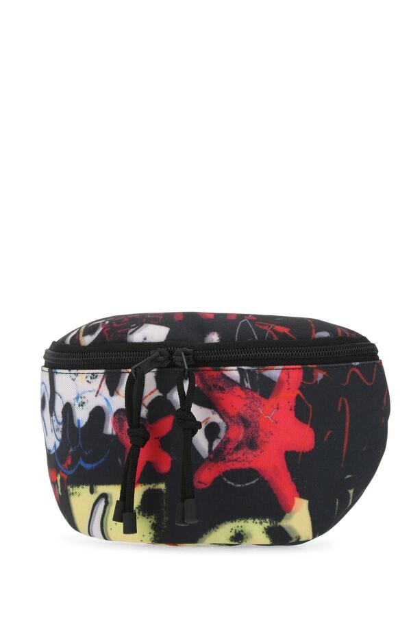 Vetements Unisex Printed Nylon Belt Bag