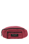Saint Laurent Man Fuchsia Mesh Belt Bag