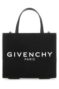 Givenchy Woman Black Canvas G-Tote Handbag
