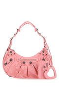 Balenciaga Woman Pink Leather Le Cagole S Shoulder Bag