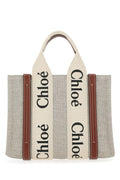 Chloe Woman Multicolor Fabric Small Woody Shopping Bag