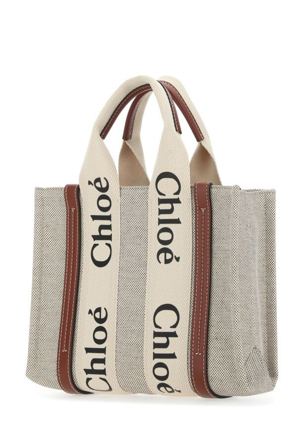 Chloe Woman Multicolor Fabric Small Woody Shopping Bag