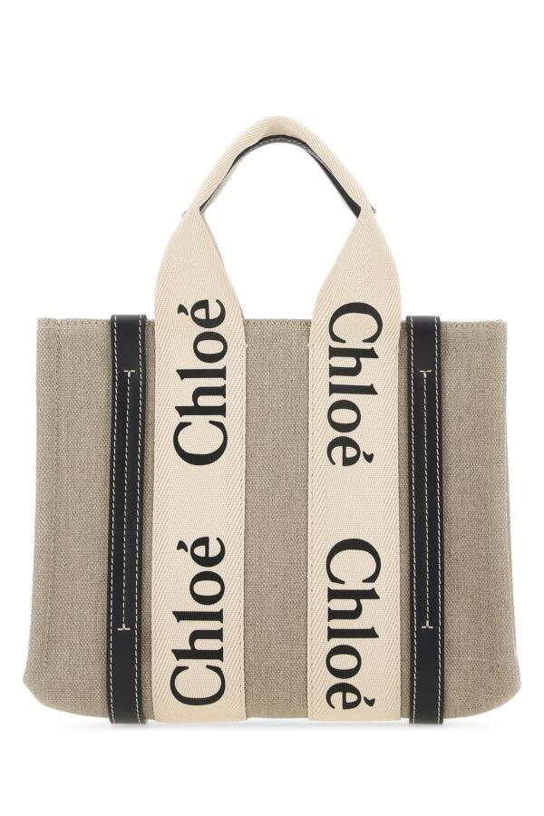 Chloe Woman Multicolor Fabric Small Woody Shopping Bag
