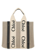 Chloe Woman Multicolor Fabric Small Woody Shopping Bag