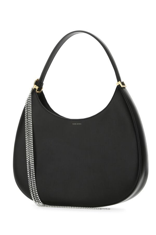 Magda Butrym Woman Black Leather Vesna Large Shoulder Bag