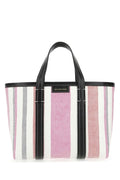 Balenciaga Woman Multicolor Raffia Barbes Handbag