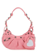 Balenciaga Woman Pink Nappa Leather Le Cagole Xs Shoulder Bag