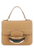 Chloe Woman Camel Leather Small Kattie Handbag