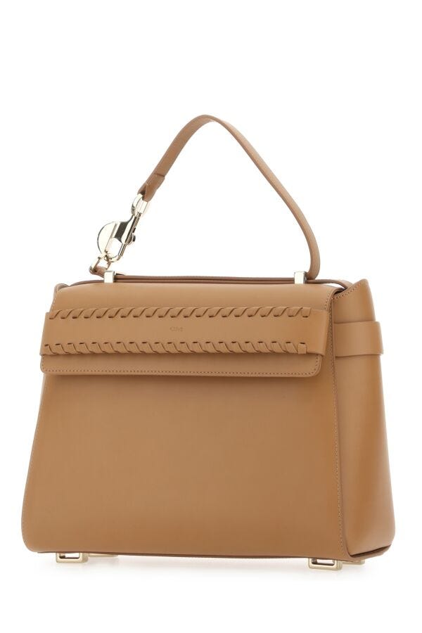 Chloe Woman Biscuit Leather Nacha Handbag