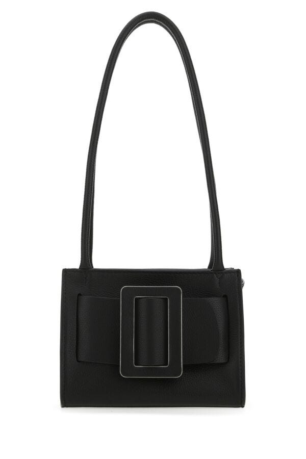 Boyy Woman Black Leather Bobby 18 Soft Handbag
