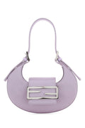 Fendi Woman Lilac Leather Mini Fendi Cookie Handbag