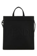 Fendi Man Black Medium Go To Shopper Shopping Bag