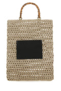 Jil Sander Woman Beige Rope Medium Shopping Bag