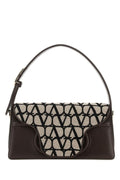 Valentino Garavani Woman Toile Iconographe And Leather Le Grand Deuxieme Shoulder Bag