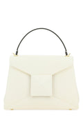 Valentino Garavani Woman Ivory Nappa Leather One Stud Handbag
