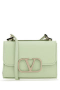 Valentino Garavani Woman Pastel Green Vlogo Crossbody Bag