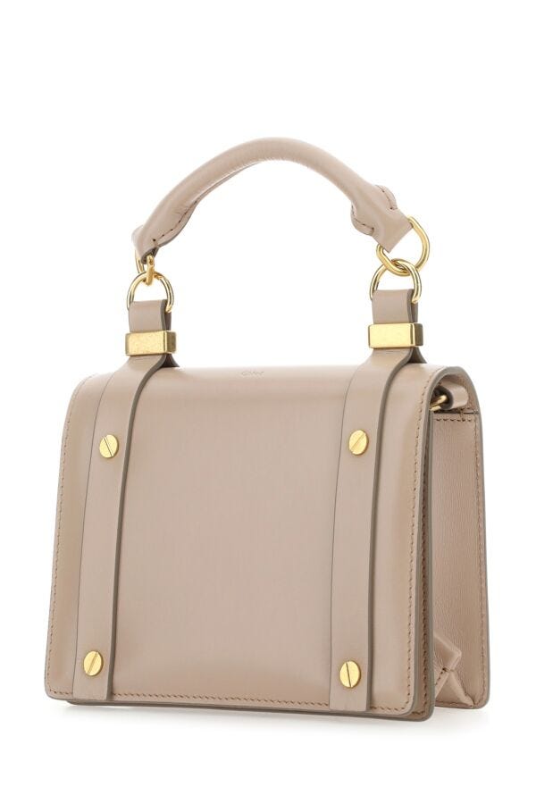 Chloe Woman Powder Pink Leather Small Ora Handbag