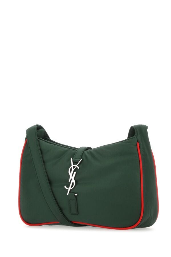 Saint Laurent Man Dark Green EconylÃƒÆ’Ã‚Â¢Ãƒâ€šÃ‚Â® Le 5 ÃƒÆ’Ã†â€™ÃƒÂ¢Ã¢â‚¬Å¡Ã‚Â¬ 7 Shoulder Bag
