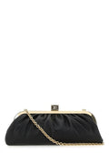 Dolce & Gabbana Woman Black Leather Maria Clutch
