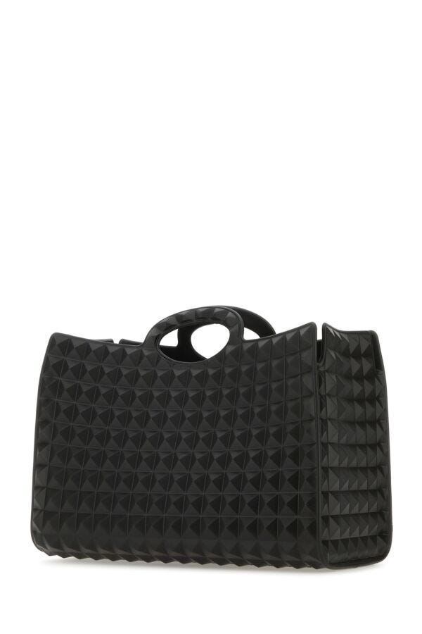 Valentino Garavani Man Black Rubber Le TroisiÃƒÆ’Ã‚Â£Ãƒâ€šÃ‚Â¨Me Shopping Bag