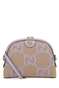GUCCI Mini Fabric Jumbo GG Crossbody Handbag