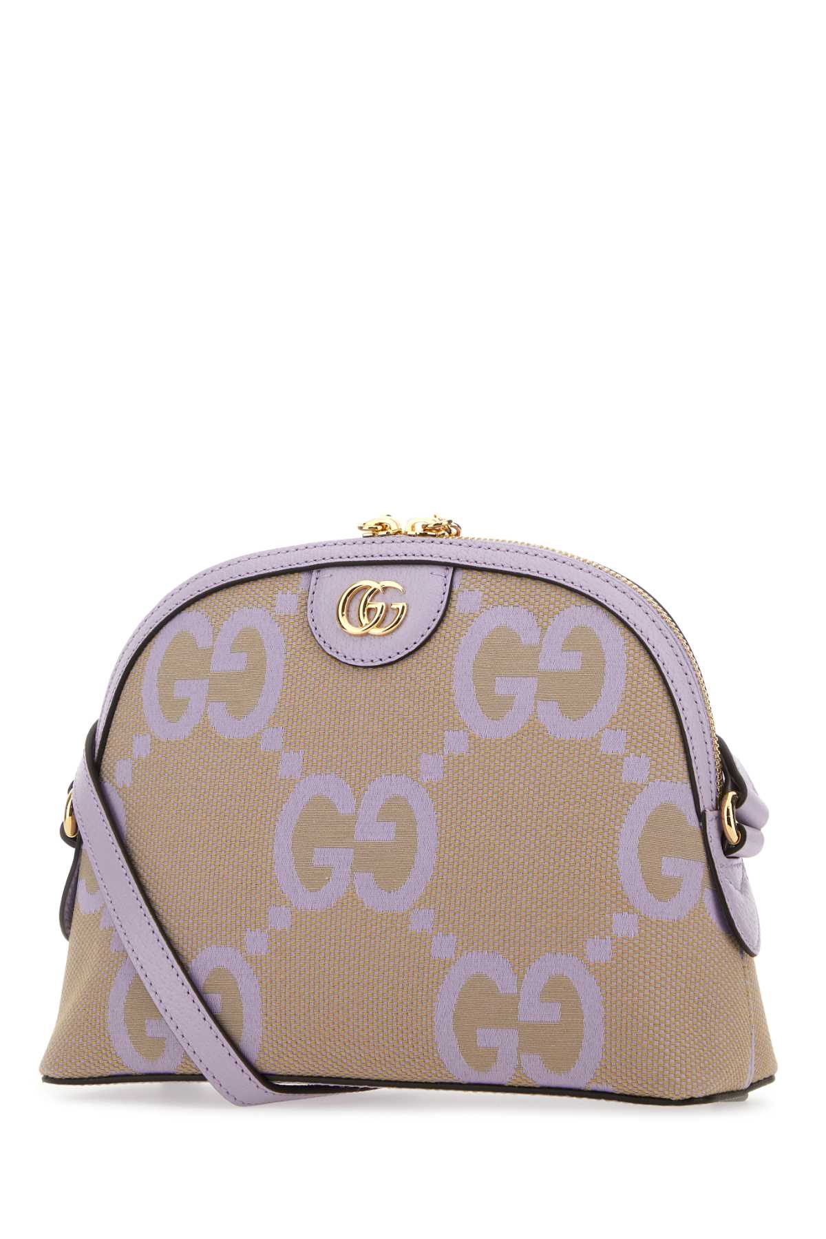 GUCCI Mini Fabric Jumbo GG Crossbody Handbag