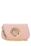 Gucci Woman Pink Leather Gucci Blondie Shoulder Bag