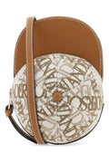 Jw Anderson Man Multicolor Canvas And Leather Midi Cap Crossbody Bag