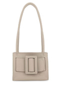 Boyy Woman Dove Grey Leather Bobby 18 Soft Shoulder Bag