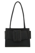 Boyy Woman Black Leather Bobby 23 Soft Handbag