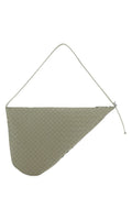 Bottega Veneta Man Sage Green Leather Shoulder Bag