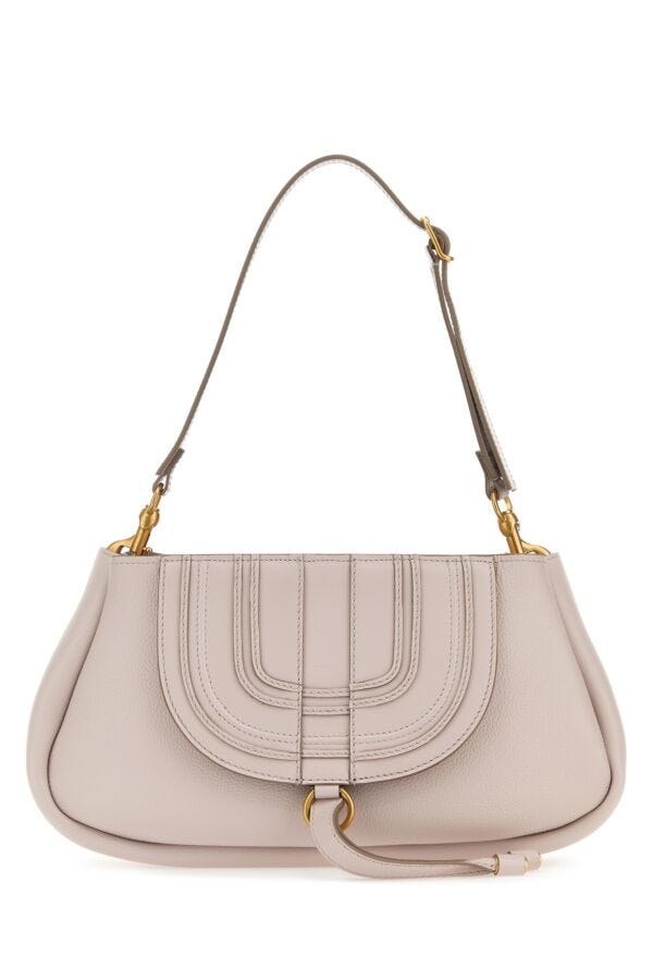 Chloe Woman Light Pink Leather Marcie Clutch