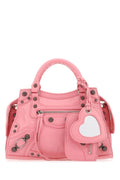 Balenciaga Woman Pink Nappa Leather Neo Cagole Xs Handbag