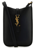 Saint Laurent Woman Black Leather Le 5 ÃƒÆ’Ã†â€™Ãƒâ€šÃ‚Â  7 Crossbody Bag