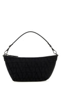 Valentino Garavani Man Toile Iconographe And Leather Handbag