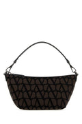 Valentino Garavani Man Toile Iconographe And Leather Handbag
