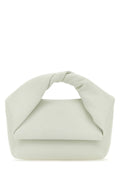 Jw Anderson Woman Ivory Nappa Leather Midi Twister Handbag